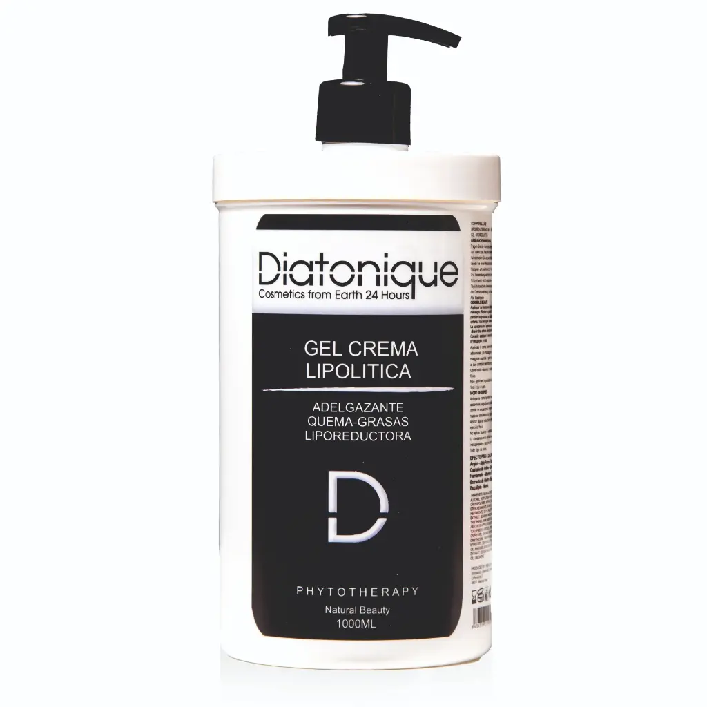 Gel Slim Liporeductor Quema Grasas - Diatonique - Vientre Plano - Tratamiento Corporal para Reducción de Grasa Abdominal 1000 mL